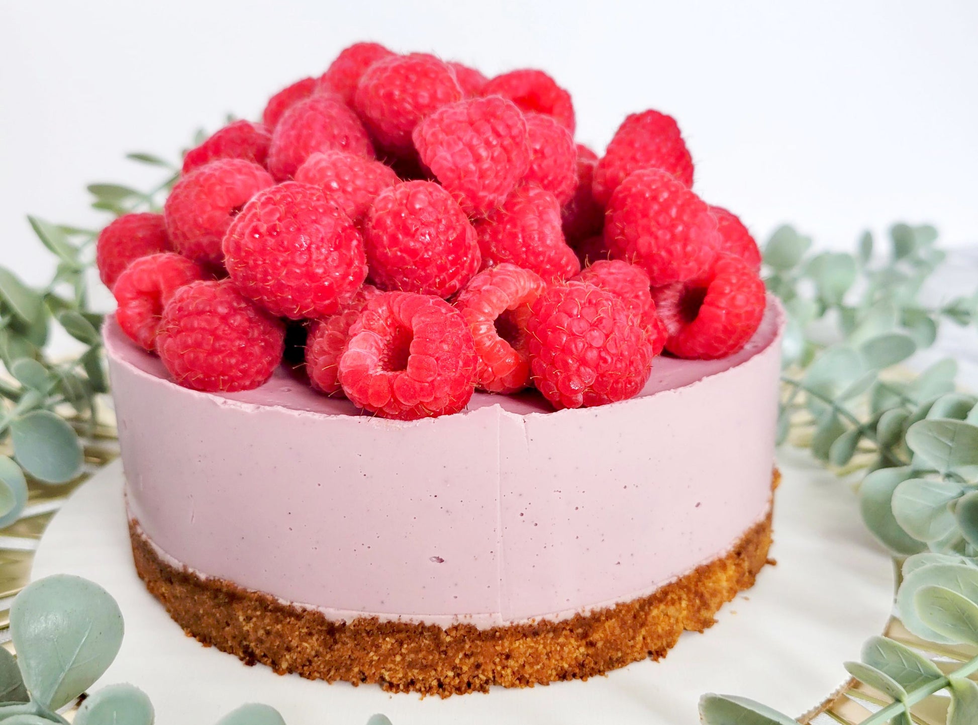 Pretty in Pink Cashew Cheesecake image 0