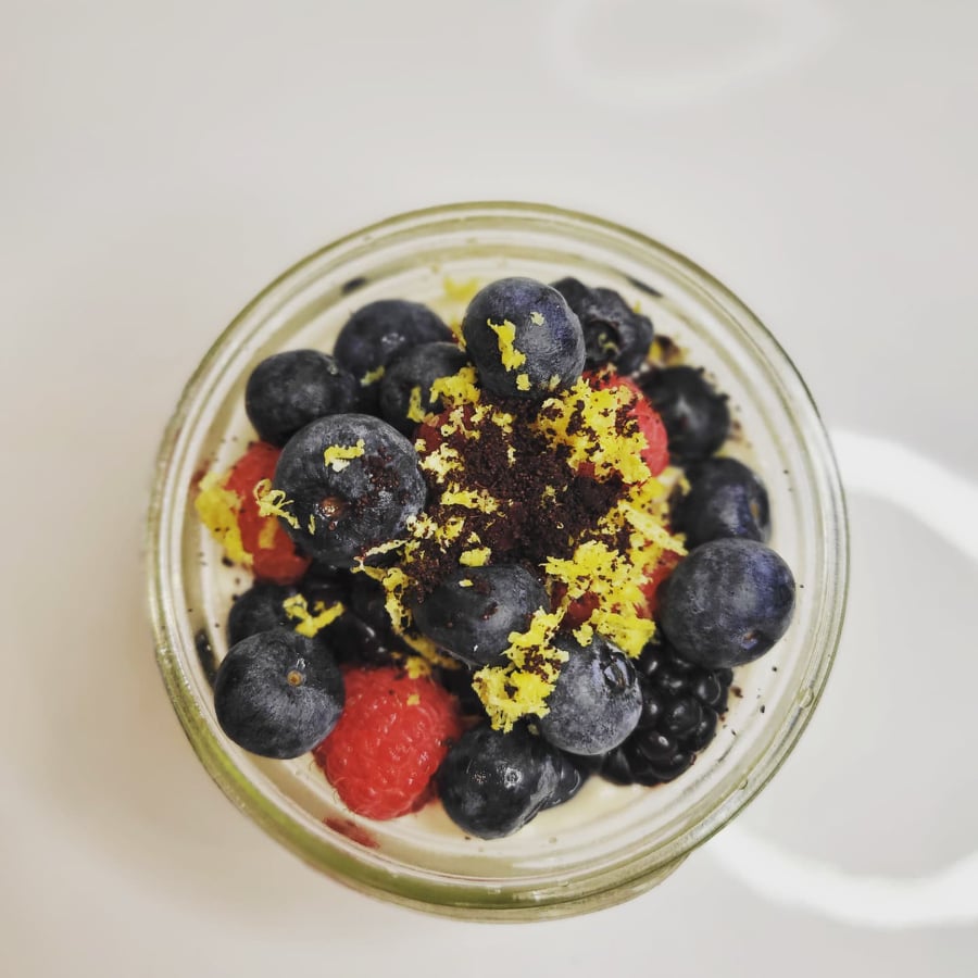 Very Berry Cashew Cheesecake Jar image 1